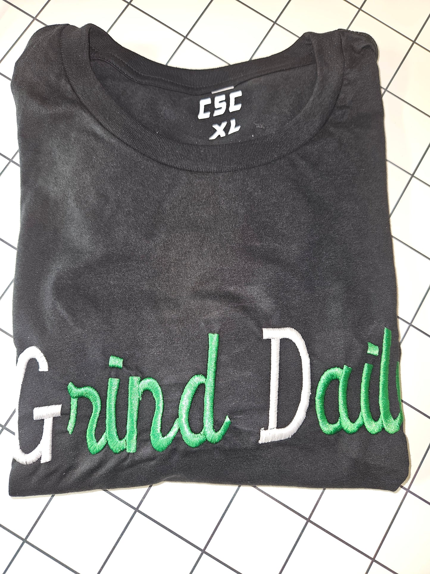 Embroidery Grind Daily T-shirt