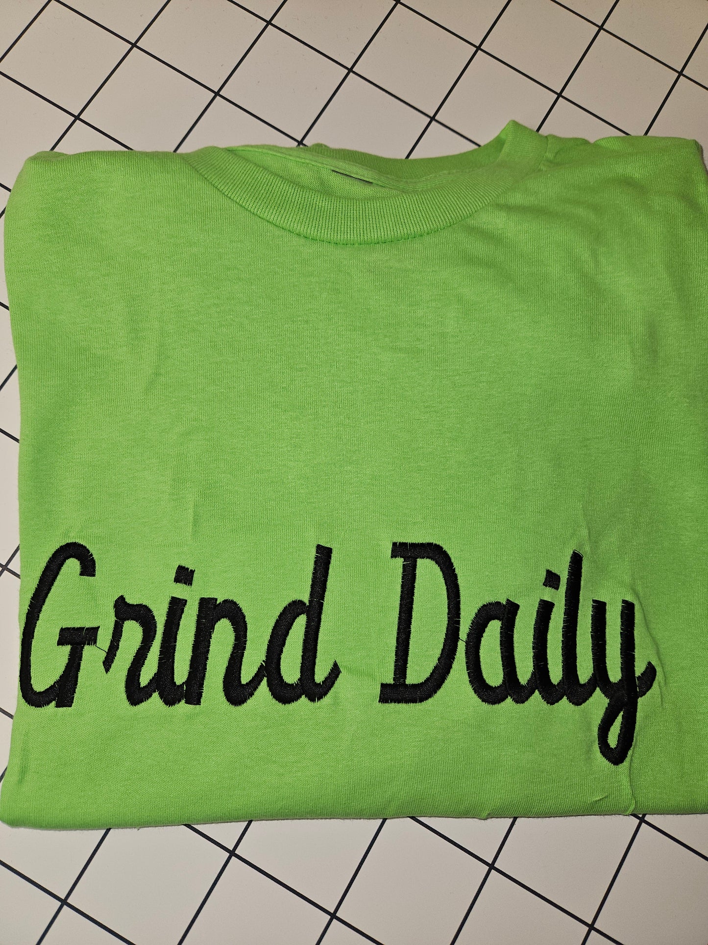 Embroidery Grind Daily T-shirt